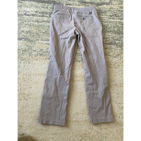 Under Armour UA Golf Tapered Pants Men's 32x32 Tan Lightweight Red Waistband - Picture 8 of 10